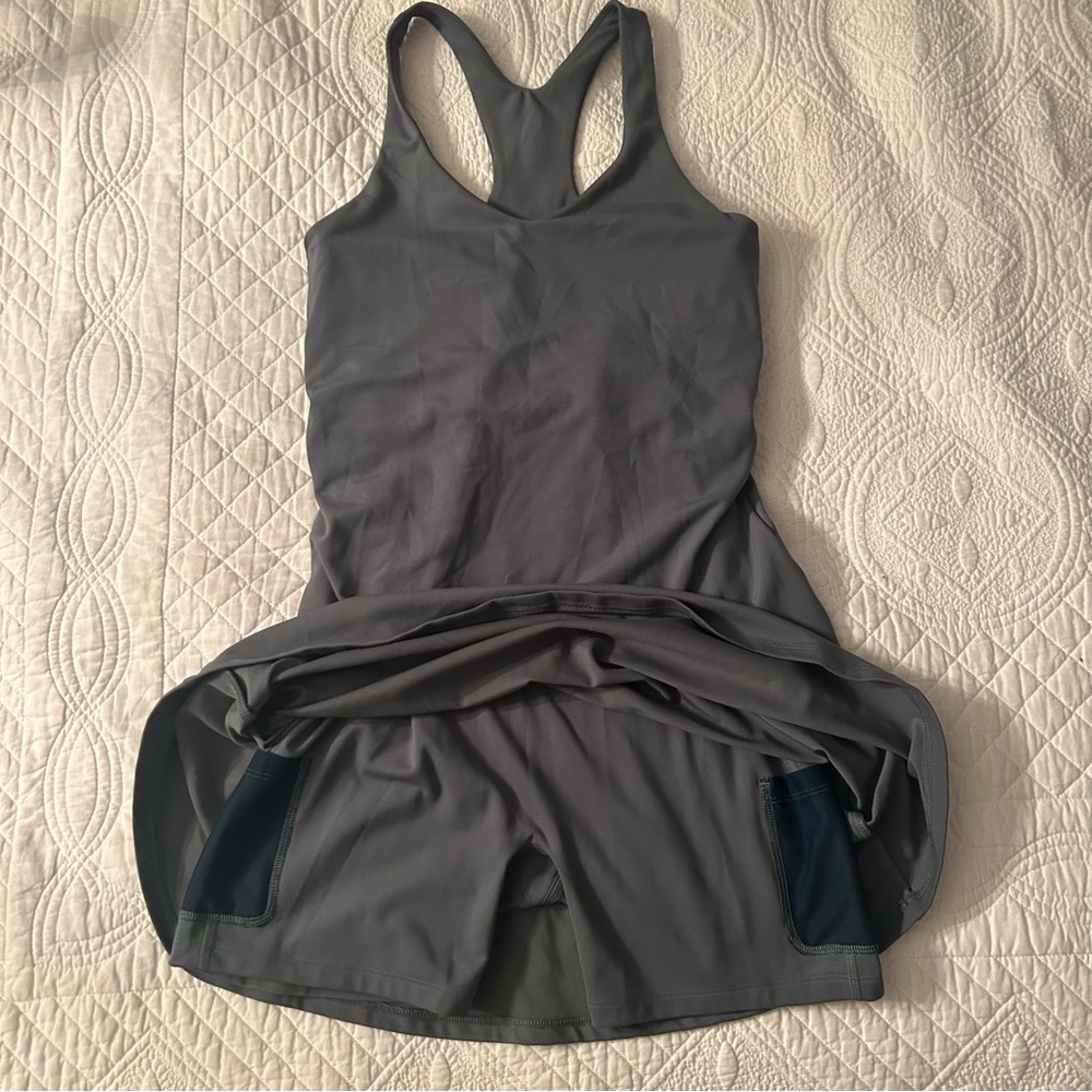 Girlfriend Collective Lola Workout Romper Dress